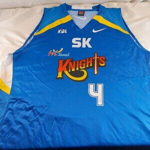 Vintage Nike KBL Knights SK Hi Seoul #4 Basketball Jersey - Size: XXL